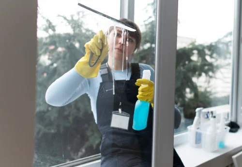 Nettoyage de vitres intérieures et extérieures à Auriac